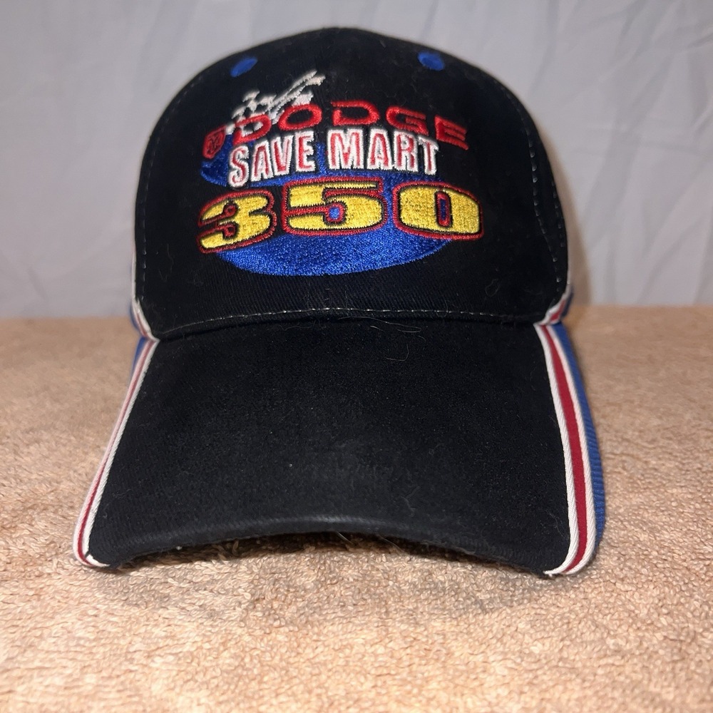 Vintage Nascar Hat 2005 Dodge Save Mart 350 Infineon Raceway Sonoma CA Racing